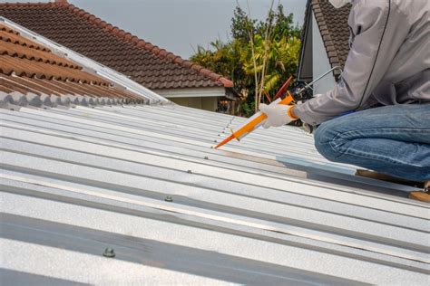 types of metal roof sealants